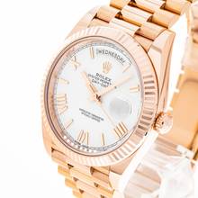 Thumbnail von Rolex Day-Date 40 Rosegold White – 228235 – like NEW – 2021 Full Set