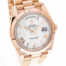Thumbnail von Rolex Day-Date 40 Rosegold White – 228235 – like NEW – 2021 Full Set