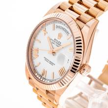 Thumbnail von Rolex Day-Date 40 Rosegold White – 228235 – like NEW – 2021 Full Set