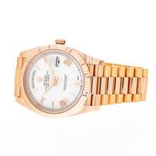 Thumbnail von Rolex Day-Date 40 Rosegold White – 228235 – like NEW – 2021 Full Set