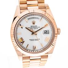 Thumbnail von Rolex Day-Date 40 Rosegold White – 228235 – like NEW – 2021 Full Set