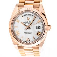 Rolex Day-Date 40 Rose Gold White – 228235 – like NEW – 2021 Full Set
