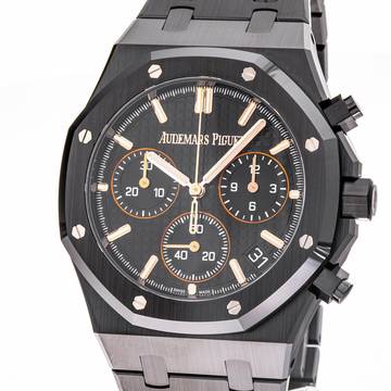  Audemars Piguet Royal Oak Chronograph 41 Ceramic – 26240CE.OO.1225CE.02 – like NEW – 2023 Full Set 