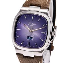 Thumbnail von Glashütte Original Seventies Panorama Date 40 – 2-39-47-13-12-04 – like NEW – 10/2014 Full Set