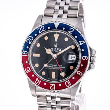  Rolex GMT-Master Pepsi – 16750 – Matte Dial Tritium – Vintage – Original – 1984 – Full Set 