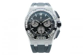  Audemars Piguet Royal Oak Offshore 43MM - White Gold - Factory Diamond Bezel - Baguette Diamonds 26424BC.ZZ.D002CA.01 2024 