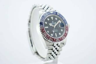 Thumbnail von Rolex GMT-Master II Pepsi - Jubilee Bracelet - Unpolished - Discontinued Model 126710BLRO 2022