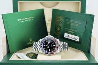 Thumbnail von Rolex GMT-Master II Pepsi - Jubilee Bracelet - Unpolished - Discontinued Model 126710BLRO 2022