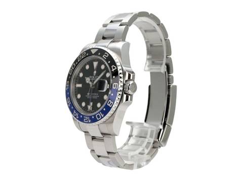  Rolex GMT-Master II Edelstahl Ref. 116710BLNR 
