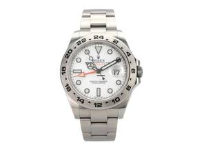 Rolex Explorer II 42 stainless steel 216570 white dial