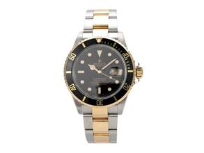 Rolex Submariner Date 16613 stainless steel and gold from 2003 Y-series LC100