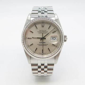 Rolex Datejust 36 Ref.16220 - Jahr: 1998 - Fullset - Erstkaufrechnung Fullset