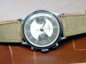 Thumbnail von Lemania RARE 15TL CHRONOGRAPH STUNNING RADIAL DIAL FROM THE EARLY 40'S VINTAGE