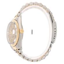 Thumbnail von Rolex Datejust 36 Herrenarmbanduhr Datejust Automatik 16013 Houndstooth Dial aus Stahl / Gold Fullset