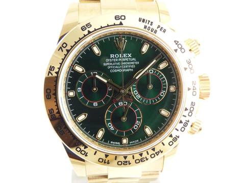  Rolex Daytona Gold Green Dial / LC=100 