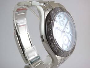 Thumbnail von Rolex Daytona Platinum all stickers / Baquette Diamond Dial