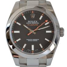 Thumbnail von Rolex Milgauss 116400 Black LumiNova Full Set 2010 TOP Condition