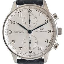Thumbnail von IWC Portuguese IW3714 chronograph silver dial Full Set 2004