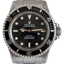 Thumbnail von Rolex Submariner (No Date) 5513 official BEYER customized tritium dial 1988