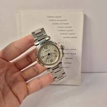 Thumbnail von Cartier Pasha C GMT 35mm Automatic Complete