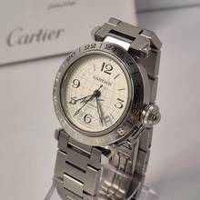 Thumbnail von Cartier Pasha C GMT 35mm Automatic Complete