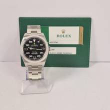 Thumbnail von Rolex Air King 40mm Full Steel Automático Completo