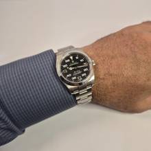 Thumbnail von Rolex Air King 40mm Full Steel Automático Completo
