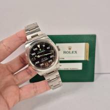 Thumbnail von Rolex Air King 40mm Full Steel Automático Completo