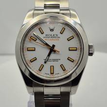 Thumbnail von Rolex Milgauss White Dial 40mm Automático Completo