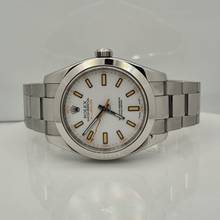 Thumbnail von Rolex Milgauss White Dial 40mm Automático Completo