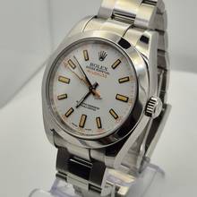 Thumbnail von Rolex Milgauss White Dial 40mm Automático Completo