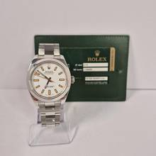 Thumbnail von Rolex Milgauss White Dial 40mm Automático Completo