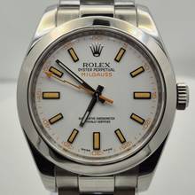Thumbnail von Rolex Milgauss White Dial 40mm Automático Completo