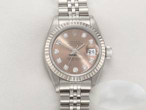  Rolex Lady-Datejust Stahl Weissgold 750 Diamanten 1998 Automatik Gold Damen Stainless Steel 18kt White Gold Jubilé-band Chronometer Oyster 
