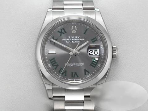  Rolex Datejust 36 126200 2026 Wimbledon Ungetragen Edelstahl Automatik Stahl Stainless Steel Oyster-band Chronometer 