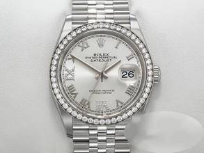 Thumbnail von Rolex Datejust 36 126284 Rbr 2020 Lc100 Stahl Weissgold 750 Diamanten Automatik Stainless Steel 18kt White Gold Jubilé-band Chronometer Oyster