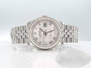 Thumbnail von Rolex Datejust 36 126284 Rbr 2020 Lc100 Stahl Weissgold 750 Diamanten Automatik Stainless Steel 18kt White Gold Jubilé-band Chronometer Oyster