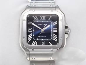 Thumbnail von Cartier Santos Grosses Modell Wssa0030 2022 Edelstahl Automatik Herren Stahl Steel Blue Dial