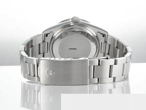 Thumbnail von Rolex Air King 34mm Edelstahl Automatik 14010 1997 Stahl Damen Herren Stainless Steel Oyster-band Blue Dial