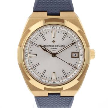  Vacheron Constantin Overseas Rose Gold Silver Dial 
