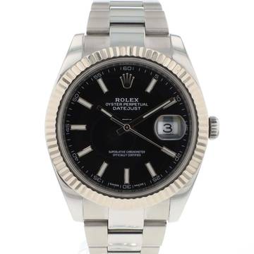  Rolex Datejust 41 Oyster Black Dial 