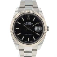  Rolex Datejust 41 Oyster Black Dial 