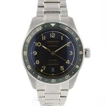  Longines Spirit Zulu Time Steel Black Dial Like New '25 