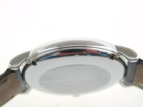 Thumbnail von IWC Portofino Automatic Edelstahl Datum 34 mm im Top Zustand Automatik mit Lederband
