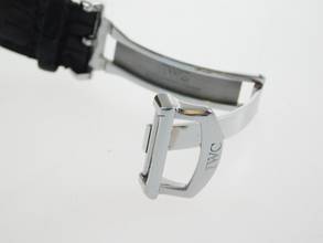 Thumbnail von IWC Portofino Automatic men's watch 39mm with crocodile strap and folding clasp, top condition, original strap and clasp