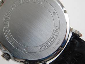 Thumbnail von IWC Portofino Automatic men's watch 39mm with crocodile strap and folding clasp, top condition, original strap and clasp
