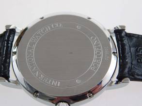 Thumbnail von IWC Portofino Automatic men's watch 39mm with crocodile strap and folding clasp, top condition, original strap and clasp