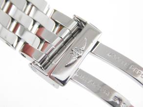Thumbnail von Breitling Galactic 30 Starliner / Galactic 30 with mother-of-pearl dial in top condition Mid size long band in excellent condition 30 mm without crown