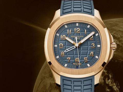  Patek Philippe Aquanaut 5269r-001 Travel Time Quartz Rose Gold Blue Dial New 2026 