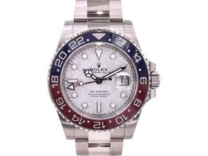 Thumbnail von Rolex GMT-Master II New 12.2025 Meteorite Dial White Gold Pepsi 126719blro